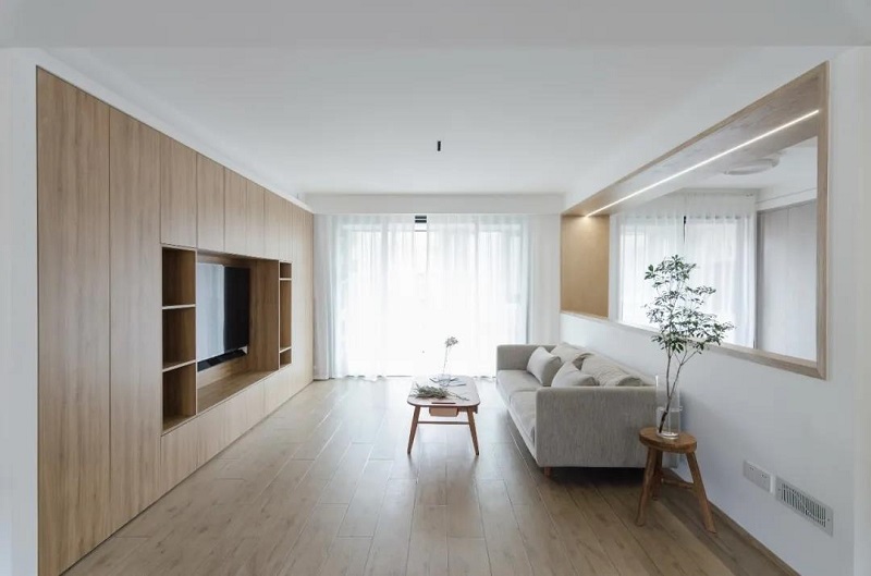 130㎡原木現代風四室裝修，全屋原木風裝飾住起來真舒服！